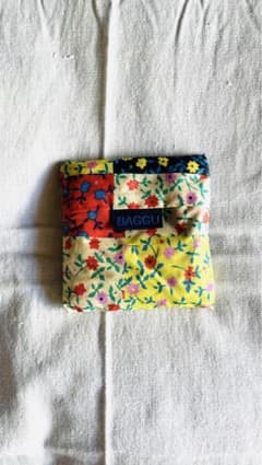 BAGGU 花柄パッチワーク エコバッグ スタンダード バグーのサムネイル