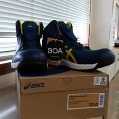 新品アシックス安全靴ハイカットウィンジョブCP304BOAのサムネイル