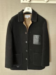 LOEWE ブラックウールジャケットのサムネイル