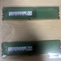 動作未確認】Hynix DDR4-2400 4GBメモリー2枚☆ジャンク品☆ - メルカリ