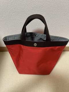 【美品】Herve Chapelier サンギーヌ✖️モカ　舟型トートM 美品】Herve Chapelier サンギーヌ✖️モカ 舟型トートM - メルカリ