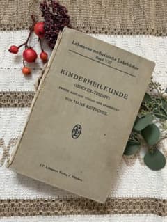 1925年ドイツ医学書『小児医学』　アンティーク　古書 1925年 ドイツ 医学書 『小児医学』 アンティーク 古書 - メルカリ