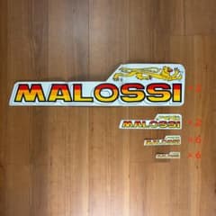 MALOSSI【特大・大・中・小】マロッシステッカーセット（4種・計16枚）のサムネイル