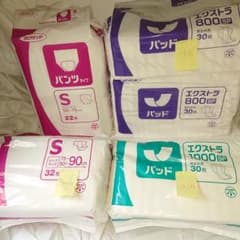 ネピアテンダーパンツS、パッドのセットのサムネイル