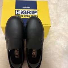 新品⭐︎MIDORI HiGRIP ワークシューズ ブラックのサムネイル