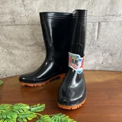 J-WORK 耐油長靴 27.0cm 黒 JW-707 抗菌防臭 耐滑 作業靴