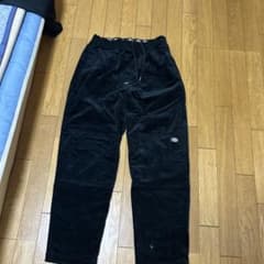 ぼ*く様 Dickies コーデュロイ イージーパンツ ブラックのサムネイル