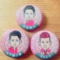 値下げ！BURNING UP 缶バッチのサムネイル