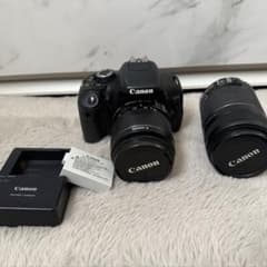 CANON EOS KISS X5 18-55mm 55-250mm ジャンク - メルカリ