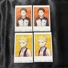 ゲーマーズ 冬の本まつり リゼロ ブロマイド スバル ガーフィール 4枚