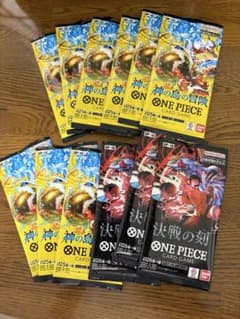新品未開封未サーチ品 ワンピースカードゲーム パック12パック - メルカリ