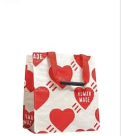 HUMAN MADE 店舗限定 ハート リユーザブルバッグ Lサイズのサムネイル