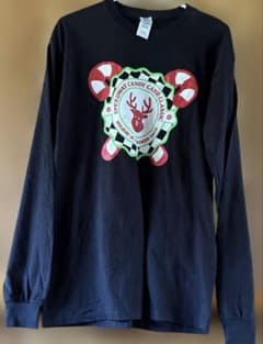 GILDAN 長袖Tシャツ ロンT ブラック M