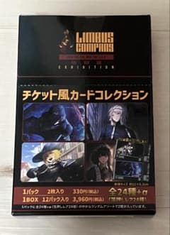 リンバスカンパニー リンバス展 チケット 風 カード ホンル 20区 13点 LimbusCompanyEXHIBITION リンバスカンパニー リンバス展 チケット風