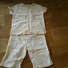お値下げ！無印良品90パジャマ 綿100％のサムネイル