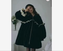 【完売品】ecmile CHÉRIE A-LINE FRILL COATのサムネイル