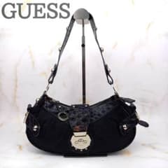 00s archive y2k GUESS black bag shoulder - メルカリ