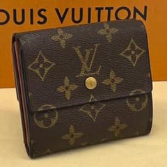 良品 レア ルイヴィトン モノグラム ポルトフォイユ エリーズ 財布 三つ折り ルイヴィトン 三つ折り財布 モノグラム ポルトフォイユ エリーズ w
