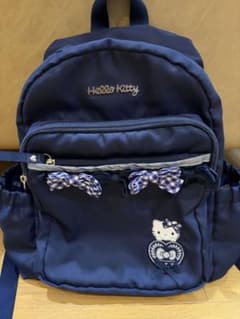 Hello Kitty キッズ リュック ネイビーのサムネイル