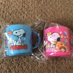 スヌーピーコップand巾着セット　ペアのサムネイル