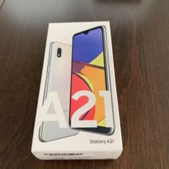 Galaxy A21 SCV49 ホワイト SIMフリーのサムネイル