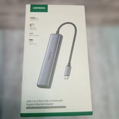 UGREEN USB-C to 3-Port USB 3.0 Adapter