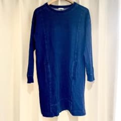 GU デニム風スウェット ワンピース 美品 即購入可のサムネイル