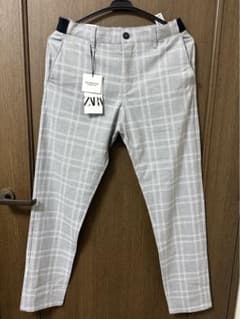 ZARA スラックス　ストレッチパンツのサムネイル