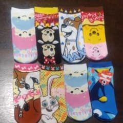 ショートソックス８足組のサムネイル