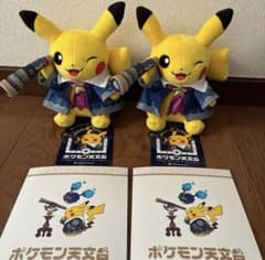 ポケモン 天文台　ピカチュウ　ぬいぐるみ　天体観測ノート　各2点　おまけ 付き ポケモン 天文台 ピカチュウ ぬいぐるみ 2点 天体観測ノート 2点