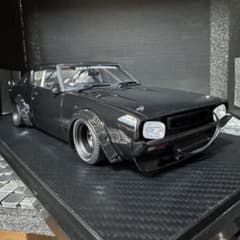 入手困難新品イグニッションモデル1/18 LB-WORKS ケンメリ2Dr 黒