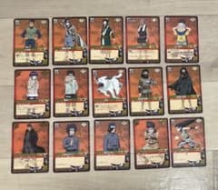 NARUTOカードゲーム キャラクターカード 15枚セット　初期カードのサムネイル
