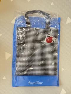 ファミリア ギンガムチェック トートバッグのサムネイル