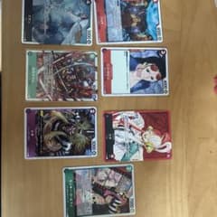 ワンピースカードゲーム まとめ売り 7枚セットのサムネイル