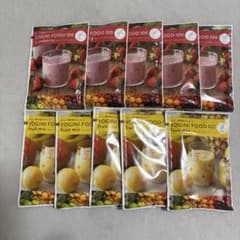 YOGINI FOOD 100 ストロベリー&フルーツミックス　合計10袋のサムネイル