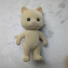 シルバニアファミリー クリームネコ レア 初期 廃盤 - メルカリ