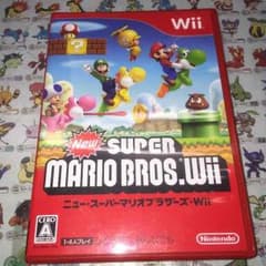 おさかなくん様専用Wii newsuper マリオブラザーズのサムネイル