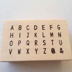 アルファベット スタンプのサムネイル