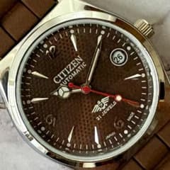 セイコー★オーバホール済★デイデイト★自動巻★ヴィンテージ70S★ブラウン Citizen 自動巻き時計 オーバホール済デイ表示ブラウン/ヴィンテージ