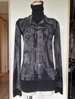 archive Jean Paul Gaultierデニムジャケットパワーネット archive Jean Paul Gaultierデニムジャケットパワーネット - メルカリ