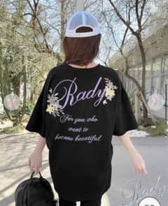 完売品　フラワーバックロゴTシャツ　ブラックM 送料込みのサムネイル