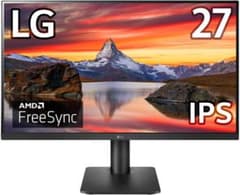 LG フレームレス モニター ディスプレイ MP450-B 27インチのサムネイル