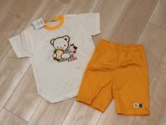 familiar 半袖　半ズボン　黄色　120cmのサムネイル