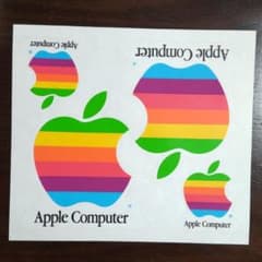 マッキントッシュステッカー　Apple Computer ノベルティシールのサムネイル