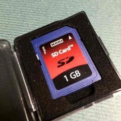 HORI製 SDカード 1GBのサムネイル
