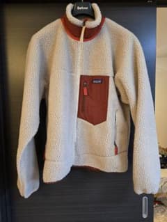 Patagonia フリースジャケット クリーム色/ブラウンのサムネイル