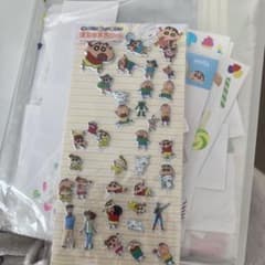 クレヨンしんちゃん 透明シールシートのサムネイル