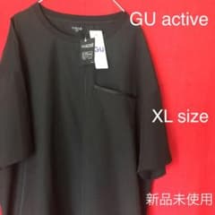 GU active ストレッチプルオーバー半袖 XLのサムネイル