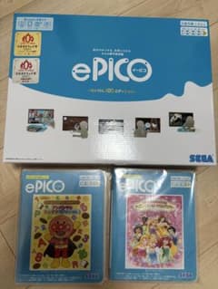 【新品】イーピコ ePICO 本体 ソフト2本セット アンパンマン プリンセス 新品】イーピコ ePICO 本体 ソフト2本セット アンパンマン プリンセス