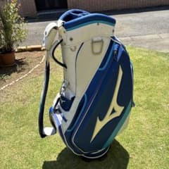 ミズノ mizuno 5LJC202200 [キャディバッグ ホワイト×ブルー] - メルカリ
